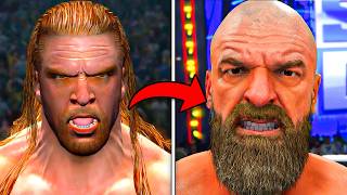 Hitting a Pedigree in EVERY WWE Game [upl. by Curtis]