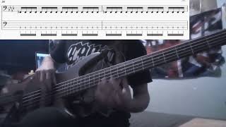 Slottet I Det Fjerne  Darkthrone Bass Cover w Tab [upl. by Ahsiekahs]