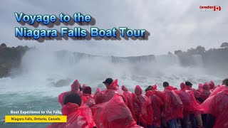 Niagara Falls Boat Tour [upl. by Aisereht]