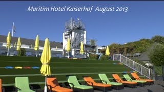 Urlaub im Maritim Hotel Kaiserhof im Kaiserbad Heringsdorf Usedom im August 2013 von tubehorst1 [upl. by Ramel]