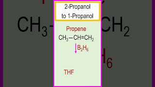 Transformation of the 2propanol to 1propanol chemistry [upl. by Cesare792]