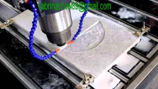 ZK1212 Stone CNC Router Marble Engraving [upl. by Rancell162]