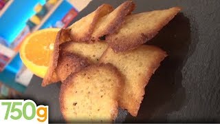 Recette de Tuiles à lorange  750g [upl. by Seleta]