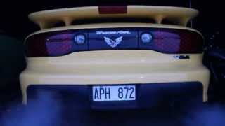 Pontiac Firebird Trans Am WS6 Collectors Edition SLP Exhaust Cold start [upl. by Anni]