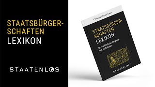 EBook quotStaatsbürgerschaften Lexikon – Ein ausführlicher Vergleich von 97 Nationenquot – Staatenlos [upl. by Yltsew]