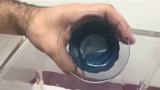 Degassing of Paint in Acrylic Vacuum Chamber [upl. by Jewelle]