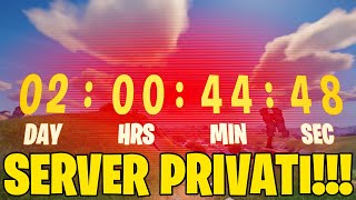 SERVER PRIVATI E 2 GIORNI ALL EVENTO DI MEZZA STAGIONE  Fortnite [upl. by Christoforo]