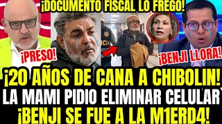 BETO PRIMICIA B0MB4 CHIBOLIN 20 AÑOS A PRISIÓN CON FISCAL PERALTA Y ABOGADO BENJI CASI SE DESMAYA [upl. by Nev]