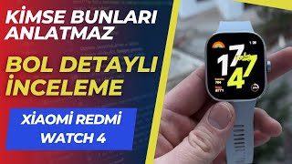 Xiaomi REDMİ Watch 4 • DETAYLI İNCELEME [upl. by Kain752]