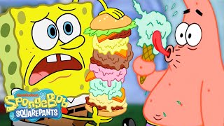 SpongeBobs COLDEST Food Moments 🥶  25 Minute Compilation  SpongeBob [upl. by Selim]