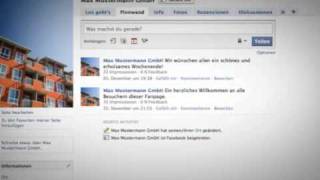 FacebookApplikation Meine Immobilien bei ImmobilienScout24 [upl. by Lorie]