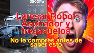 ¡Limpieza total en tu hogar Descubre el Laresar Robot Aspirador y Fregasuelos L6 Pro  Reseña full [upl. by Nelyt531]