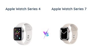 Apple Watch Series 4 vs 7 Which One Should You Buy ⌚️📱 [upl. by Llennyl]