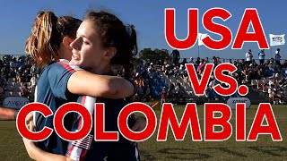 USA vs Colombia World Ultimate Championships Womens Final Recap [upl. by Mukul]