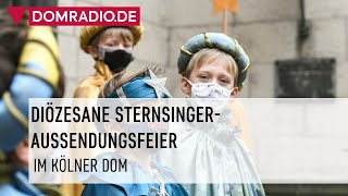 WortGottesFeier zur Aussendung der Sternsinger in die Erzdiözese Köln [upl. by Asatan556]