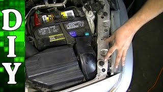 How to Replace High and Low Beam Head Light Bulbs  Honda Accord EX [upl. by Nisaj322]