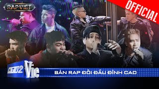 TOP LYRICAL RAPPERS đối đầu đỉnh cao qua các mùa Rap Việt khiến ai cũng sởn da gà  Rap Việt 2024 [upl. by Vaasta]