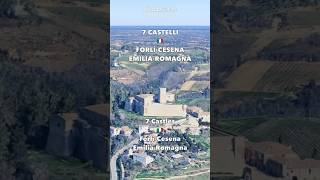 7 Castles in the Province of ForlìCesena EmiliaRomagna 🇮🇹 Aerial View  Google Earth [upl. by Trawets]