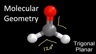 CH2O Molecular Geometry  Shape and Bond Angles [upl. by Darlene401]