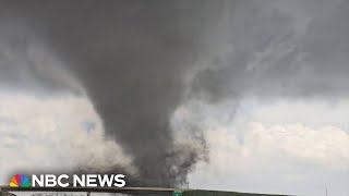 Deadly destructive tornado rips through Kansas town [upl. by Standing]