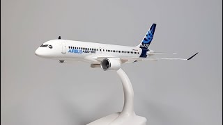 Herpa Wings News Airbus A220300  Kennung CFFDO [upl. by Rosenzweig]