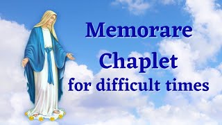 Memorare Chaplet  Prayer in Difficult Times [upl. by Ambros]