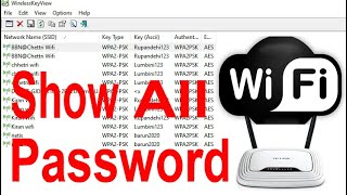 Show All WiFi Password With in Minutes [upl. by Dyana]