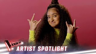 Artist Spotlight Lara Dabbagh  The Voice Australia 2019 [upl. by Riegel]