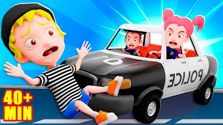 Police Car Song  Nursery Rhymes and Kids Songs [upl. by Gonzales328]