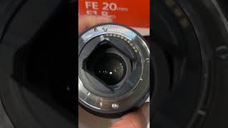 Lensa Sony FE 20mm F18 GA AYDY STORE [upl. by Wolpert]