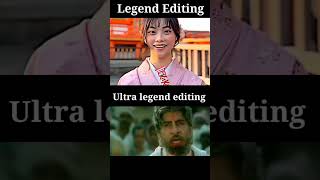 Legend editing vs Ultra legend editing shorts [upl. by Mamoun]