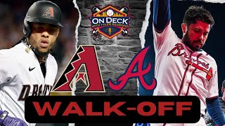 LIVE Braves walkoff comeback victory 65 vs Diamondbacks in Home Opener [upl. by Selimah]