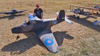 GLOSTER E2839 EXPERIMENTAL TURBOJET  JETCAT P120  STEVE AT STOW MARIES RC MODEL SHOW  2024 [upl. by Nettie]