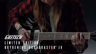 Introducing the Gretsch Limited Edition boygenius Broadkaster Jr  Gretsch Guitars [upl. by Jinny]