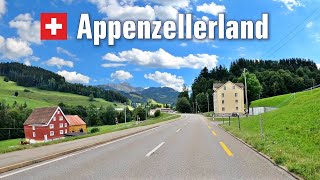 Appenzell Switzerland 🇨🇭 Scenic Drive • Road Trip through Appenzellerland 4K [upl. by Ahsila]