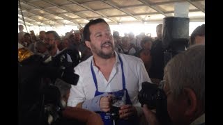 Matteo Salvini bei den Kastelruther Spatzen [upl. by Sontich357]