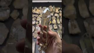 Quartz crystal crystalstone crystals crystalshop quartz quartzlover quartzcrystals gemstone [upl. by Bannon]