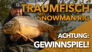 Wahnsinn❕ SnowmanRig fängt Traum Fisch 😳 [upl. by Woehick]