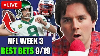 NFL WINNERS  Best Bets Parlays Predictions  Picks Today Thursday September 19th  HTP Ep17 [upl. by Yortal768]