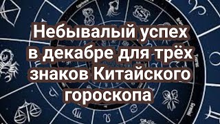 Эти три знака Зодиака по Китайскому гороскопу ждёт ошеломительный успех [upl. by Swanhildas]