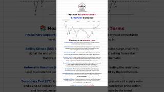 📊 Wyckoff Accumulation Schematic I explained forex trading forextrading trader trend viral [upl. by Andree]