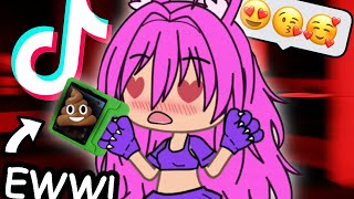 Gacha Life TikTok CRINGE THE GROSS IPAD GIRL [upl. by Ayiotal]