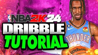 NBA 2K24 Dribble Tutorial Top Moves YOU NEED TO KNOW For Beginners [upl. by Orazal]