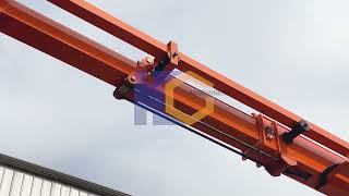 14m Towable boom lift cost [upl. by Nairret]