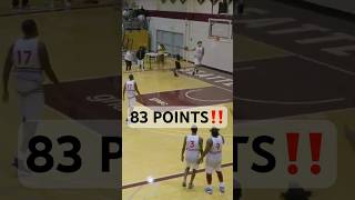 MarJon Beauchamp drops 83 PTS to set Crawsover League Record 👏  Shorts [upl. by Corwin232]