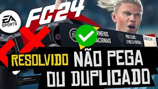 SOLUÇÃO controle DUPLICADO ou NAO PEGA ONLINE BUG FIX 2024 FIFA EAFC 24 [upl. by Hound338]