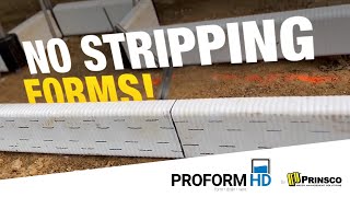 Proform HD®  An Innovative and Efficient Way to Form Concrete Foundation Footings [upl. by Verina857]