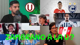 ZAMBRANO A LA U  ROMPEN EL MERCADO  RESUMEN DE NOTICIAS DEL DIA  EL NONO LA SELECCION Y MAS [upl. by Hudson477]