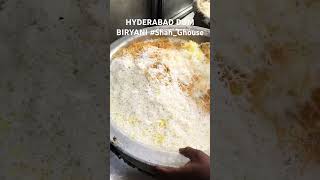 Authentic Hyderabad Chicken Dum Biryani  Shah Ghouse  shorts [upl. by Yrol]