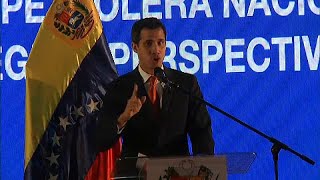 Guaidó sieht in den Ölreserven Venezuelas eine Chance für den Wandel im Land [upl. by Atalya]